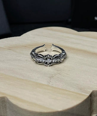 Vintage Silver Cross Men's and Women's Ring