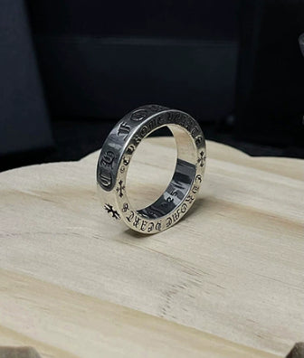 Vintage Silver Cross Men's and Women's Ring