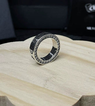 Vintage Silver Cross Men's and Women's Ring